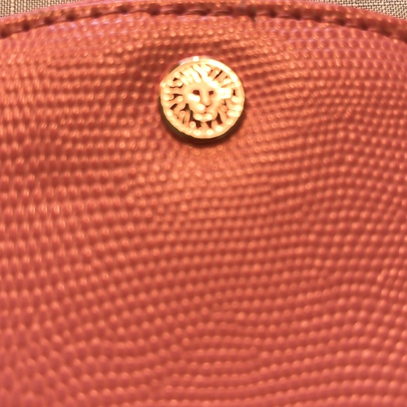 ANNE KLEIN CURVED CARD CASE PINK - Picture 5 of 8